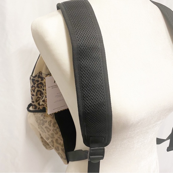 APL All Purpose Packable Beige & Animal Print Backpack - Picture 8 of 13